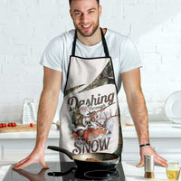 Santa Deer Hunting Christmas Apron Hunting Camouflage Patterns - Wonder Print Shop