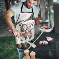 Santa Deer Hunting Christmas Apron Hunting Camouflage Patterns - Wonder Print Shop