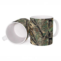 Santa Deer Hunting Christmas Ceramic Mug Hunting Camouflage Patterns - Wonder Print Shop