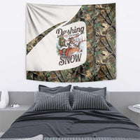 Santa Deer Hunting Christmas Tapestry Hunting Camouflage Patterns - Wonder Print Shop
