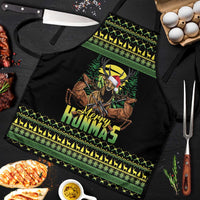 Merry Hunmas Apron Hunter Deer Santa Hat - Wonder Print Shop