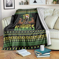 Merry Hunmas Blanket Hunter Deer Santa Hat - Wonder Print Shop