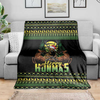 Merry Hunmas Blanket Hunter Deer Santa Hat - Wonder Print Shop