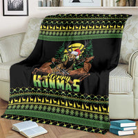 Merry Hunmas Blanket Hunter Deer Santa Hat - Wonder Print Shop