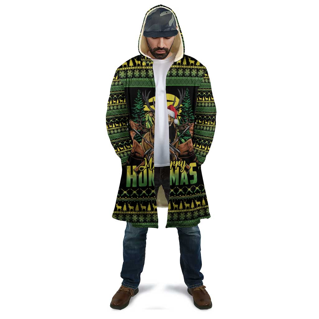Merry Hunmas Cloak Hunter Deer Santa Hat - Wonder Print Shop