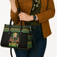 Merry Hunmas Leather Bag Hunter Deer Santa Hat - Wonder Print Shop