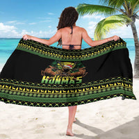 Merry Hunmas Sarong Hunter Deer Santa Hat - Wonder Print Shop