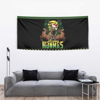 Merry Hunmas Tapestry Hunter Deer Santa Hat - Wonder Print Shop