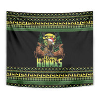 Merry Hunmas Tapestry Hunter Deer Santa Hat - Wonder Print Shop