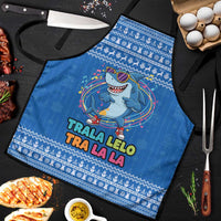 Brainrot Tralalero Tralala Shark Apron Christmas Funny - Wonder Print Shop