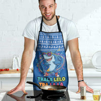 Brainrot Tralalero Tralala Shark Apron Christmas Funny - Wonder Print Shop
