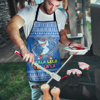 Brainrot Tralalero Tralala Shark Apron Christmas Funny - Wonder Print Shop