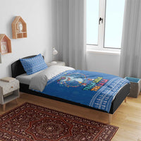 Brainrot Tralalero Tralala Shark Bedding Set Christmas Funny - Wonder Print Shop
