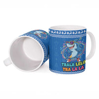 Brainrot Tralalero Tralala Shark Ceramic Mug Christmas Funny - Wonder Print Shop