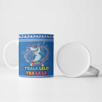 Brainrot Tralalero Tralala Shark Ceramic Mug Christmas Funny - Wonder Print Shop