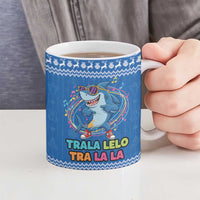 Brainrot Tralalero Tralala Shark Ceramic Mug Christmas Funny - Wonder Print Shop