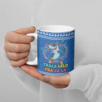 Brainrot Tralalero Tralala Shark Ceramic Mug Christmas Funny - Wonder Print Shop