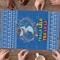 Brainrot Tralalero Tralala Shark Puzzle Christmas Funny - Wonder Print Shop