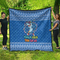 Brainrot Tralalero Tralala Shark Quilt Christmas Funny - Wonder Print Shop