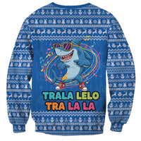 Brainrot Tralalero Tralala Shark Sweatshirt Christmas Funny - Wonder Print Shop