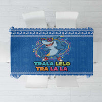 Brainrot Tralalero Tralala Shark Tablecloth Christmas Funny - Wonder Print Shop