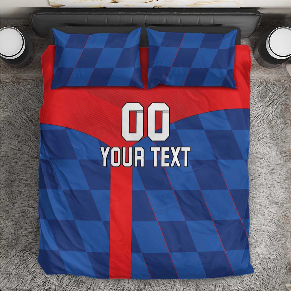 Custom Croatia Football Bedding Set Hrvatska Nogometna Reprezentacija