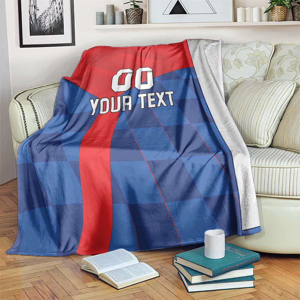 Custom Croatia Football Blanket Hrvatska Nogometna Reprezentacija