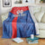 Custom Croatia Football Blanket Hrvatska Nogometna Reprezentacija