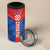 Custom Croatia Football 4 in 1 Can Cooler Tumbler Hrvatska Nogometna Reprezentacija