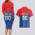 Custom Croatia Football Couples Matching Long Sleeve Bodycon Dress and Hawaiian Shirt Hrvatska Nogometna Reprezentacija