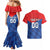 Custom Croatia Football Couples Matching Mermaid Dress and Hawaiian Shirt Hrvatska Nogometna Reprezentacija