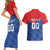 Custom Croatia Football Couples Matching Short Sleeve Bodycon Dress and Hawaiian Shirt Hrvatska Nogometna Reprezentacija