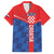 Custom Croatia Football Family Matching Long Sleeve Bodycon Dress and Hawaiian Shirt Hrvatska Nogometna Reprezentacija