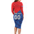 Custom Croatia Football Family Matching Long Sleeve Bodycon Dress and Hawaiian Shirt Hrvatska Nogometna Reprezentacija