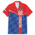 Custom Croatia Football Family Matching Mermaid Dress and Hawaiian Shirt Hrvatska Nogometna Reprezentacija