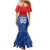 Custom Croatia Football Family Matching Mermaid Dress and Hawaiian Shirt Hrvatska Nogometna Reprezentacija