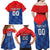 Custom Croatia Football Family Matching Off Shoulder Maxi Dress and Hawaiian Shirt Hrvatska Nogometna Reprezentacija