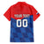 Custom Croatia Football Family Matching Short Sleeve Bodycon Dress and Hawaiian Shirt Hrvatska Nogometna Reprezentacija