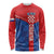 Custom Croatia Football Long Sleeve Shirt Hrvatska Nogometna Reprezentacija