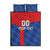 Custom Croatia Football Quilt Bed Set Hrvatska Nogometna Reprezentacija