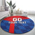 Custom Croatia Football Round Carpet Hrvatska Nogometna Reprezentacija