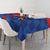 Custom Croatia Football Tablecloth Hrvatska Nogometna Reprezentacija