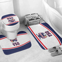 USA Ice Hockey Bathroom Set American Eagle Spirit White Version