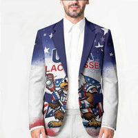 Custom USA Lacrosse Blazer American Eagle Mascot