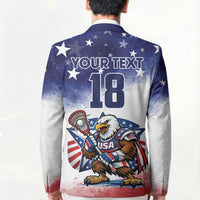 Custom USA Lacrosse Blazer American Eagle Mascot