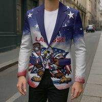 Custom USA Lacrosse Blazer American Eagle Mascot