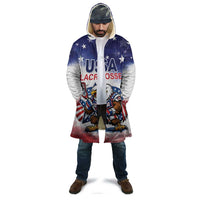 Custom USA Lacrosse Cloak American Eagle Mascot