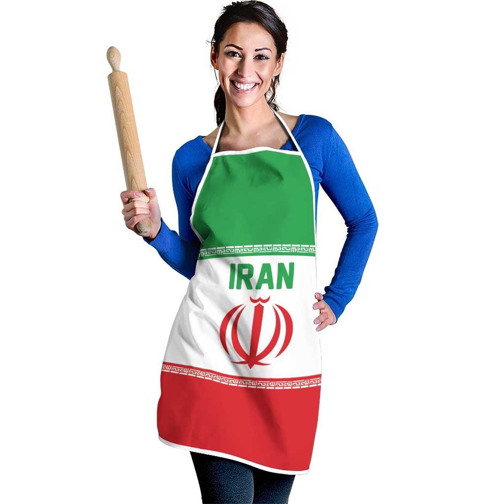 Iran Flag Apron Persian Pride National Colors