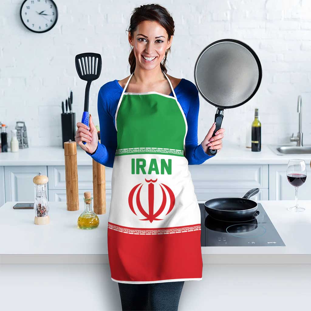Iran Flag Apron Persian Pride National Colors