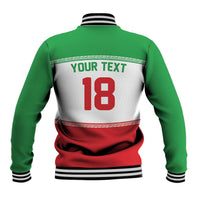 Iran Flag Custom Baseball Jacket Persian Pride National Colors